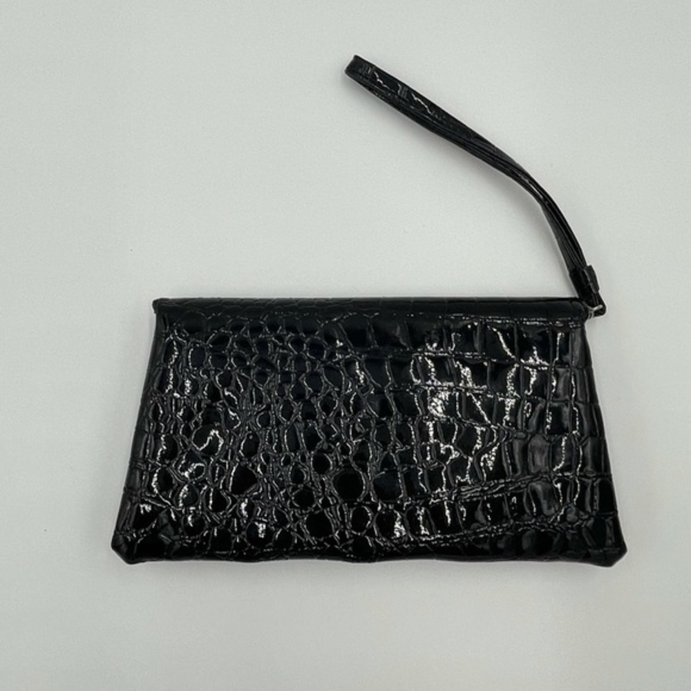 Main Street collection Black Faux Leather Clutch - Picture 4 of 4